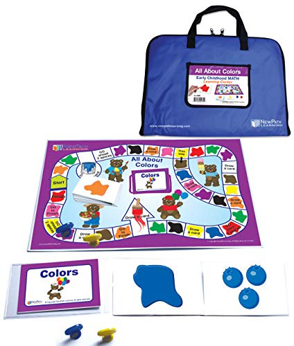 NewPath Learning 23-0022 All About Colors Learning Center Game, Grade: Kindergarten to 1