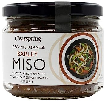 Clearspring Organic Japanese Barley Miso Paste - Unpasteurised