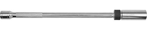 Yato 18mm Spark Plug Socket, Silver, 381g, Steel Head, Ergonomic Grip