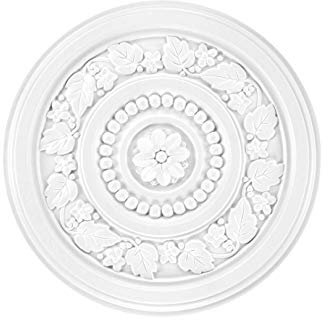 1 Rosetta Rosone Soffitto Decorazione Interni Interno Stucchi Decorazione Muro Antiurto Ø41cm, R150