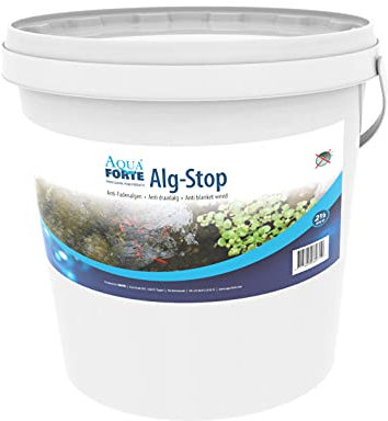 AQUAFORTE – Anti alghe filamentose Medio, Alg Stop Anti Prodotto Anti alghe 2,5 kg, Bianco, 21 x 21 x 14,5 cm, sc810