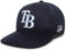 Tampa Bay Rays MLB OC Sports Navy Blue Hat Cap TB Logo Erwachsene Herren Verstellbar