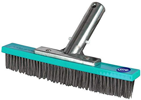 Gre CAA25 - Cepillo de Aluminio para Limpieza del Fondo de Piscina. para Eliminar Algas del hormigón. Accesorios para Mantenimiento y Cuidado de la Piscina.