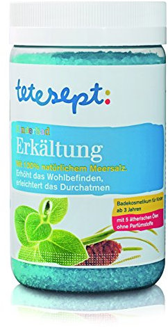 tetesept Kinder Erkältung Meersalz, 1er Pack (1 x 750 g)