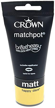 Crown Breatheasy Matt Emulsion Happy Daze Tester Pot