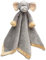Teddykompaniet Båstad 14874 Schmusetuch „Diinglisar Wild“ Baby Elefant, grau – Schmusedecke 35x35 cm – Stofftier-Schnuffeltuch - Kuscheltier - super Soft - ab Geburt