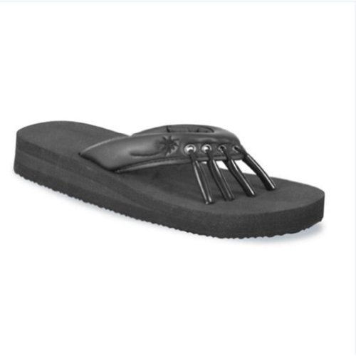 Yoga Sandals®, Originals, Black, Large (8-9.5), Overal Length 10-1/2, 1 Pair