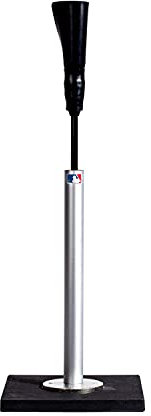 Franklin Sports Uni Jugend Batting MLB Pro Porta Hitting Tee – tragbares, gewichtetes Schlag Baseball + Softball – verstellbares T-Shirt, Silber, Einheitsgröße