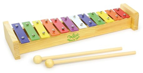 Vilac 8307 - Xilofono, 12 Note, Legno e Metallo
