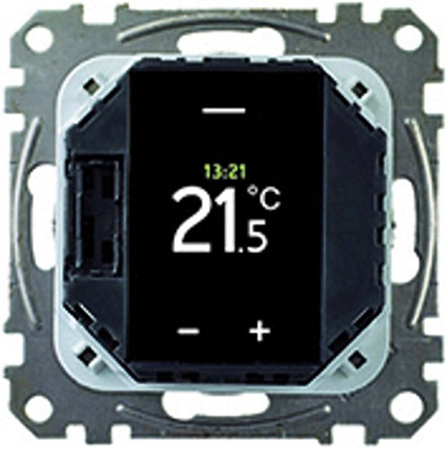 Schneider Electric Merten Universal Temperaturregler-Einsatz mit Touchdisplay, programmierbar, Unterputz, Artikelnummer MEG5776-0000
