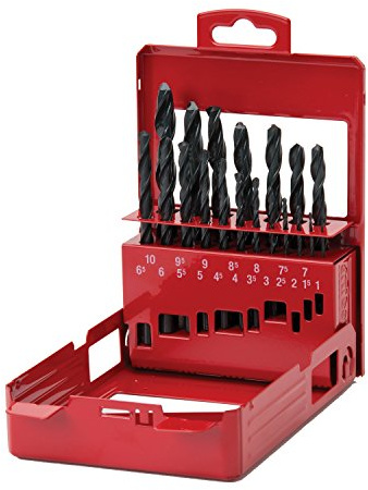 Armeg YMSET19 HSS Jobber Drill Bit Set (19 Pieces)