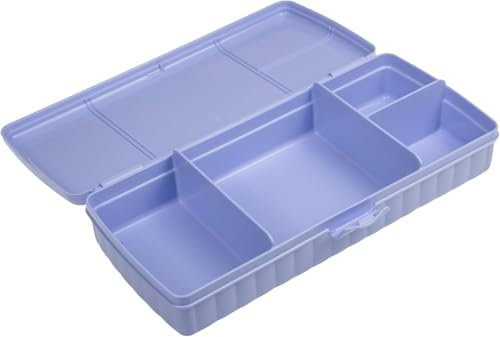 Tupperware Pausenbuffet XL - Contenitore per il pranzo con 4 scomparti separati (viola)