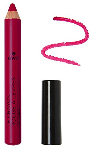 Avril - Crayon Rouge à Lèvres Bio - 100% d'Origine Naturelle - Fabriqué en France - Diamètre 10,6mm