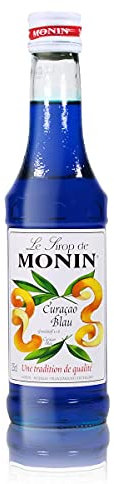 MONIN Le Sirop de Curaçao Blau Sirup, 250 ml