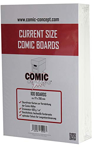 Comic Concept Current Size Boards (171 x 266 mm)