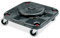 Rubbermaid Commercial Products FG353000BLA Eckiger BRUTE Rollwagen, schwarz, 6-1/4 in H W X 17-1/4 in D