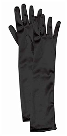 Rubies Satin Opera Costume Accessory Gloves for Kids, Girl's One Size