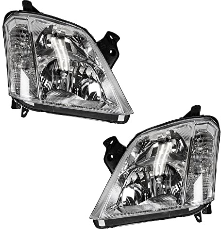 BESTPRICE 2x faros Faros delanteros Faros principales izquierda + derecha Compatible con OPEL MER4A A MPV (X03)