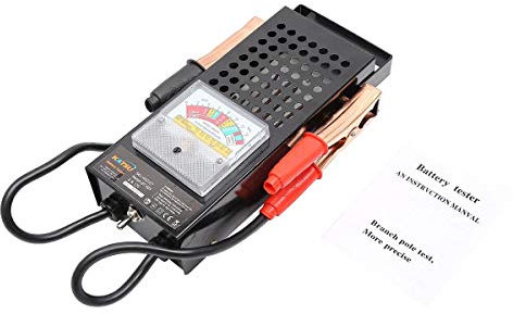 KATSU Tools 452107 6V &12V 100Amp Car Battery Load Drop and Charging System Tester, Chrome
