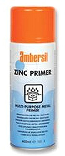 anti-ruggine Primer para Zinc, Unidades de 400 ml, con revestimiento, Químicos Anti óxido, de zinc, primer, 400 ml, revestimiento aplicaciones color industrial, revestimiento color pintura, la modos color aerosol SVHC Color no SVHC, Capacidad: 400 ml)