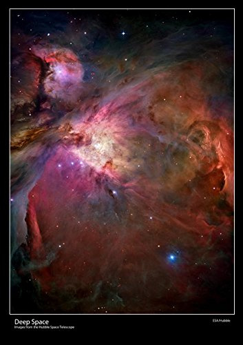 Hubble's sharpest View of The Orion Nebula - Hubble Space Telescope Poster - A2 Size - 42 x 59.4 cm - Paper Laminated