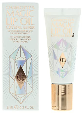 Charlotte Tilbury Magic Lip Oil Crystal Exlir - Full Size 8ml - Boxed