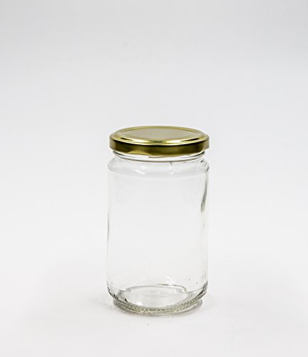 Lot de 24 bocaux en verre pour confiture et sous-huile 314 ml avec bouchon