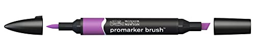 Winsor & Newton 0204542 - Penarello a Doppia Punta, Viola (Purple), Singolo, 1 Pezzo