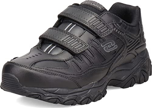Skechers After Burn Memory Fit-Final Cut, Zapatillas Hombre, Negro, 45.5 EU