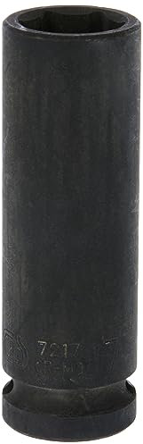 BGS 7217 | Llaves de vaso impacto hexagonal, largo | entrada 12,5 mm (1/2) | 17 mm