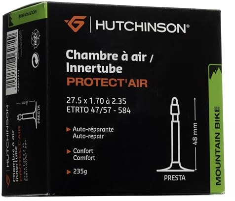Hutchinson ProtectAir Presta 48 Mm MTB Inner Tube 27.5´´