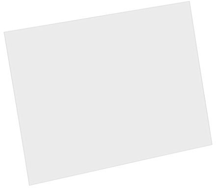 FLEOR 20X17cm Akustikgitarre Schlagbrett Material Kratzfeste Blankofolie Selbstklebende Unterlage für die meisten Akustikgitarren Custom, Transparent