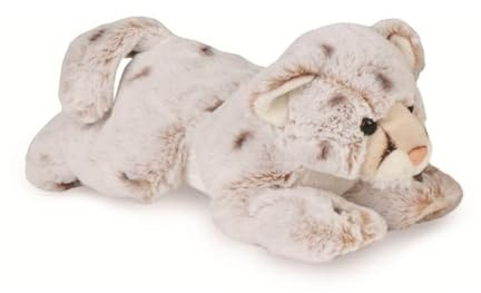 Histoire d'Ours Peluche Léopard des Neiges 70 cm