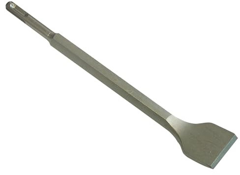 Faithfull FAISDSCB134C Chisel Bit Angled 250 x 40 mm SDS-Plus for Use on Bricks, Concrete, Marble and Hard Stone