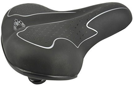 Fischer Sattel Touren/City-Sattel - mit Elastomeren, One Size, 85657