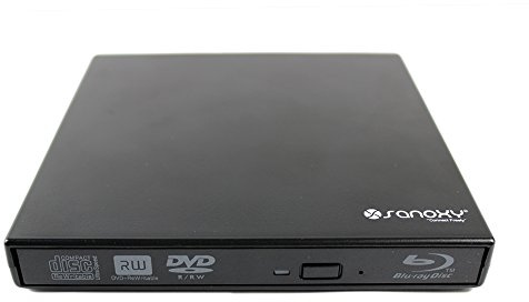 SANOXY Ultra Slim Portable External Blu-ray Combo Drive (Read Blu-ray, Burn DVD and CD) -BLYRY-Combo