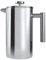 Café Ole CFD-06 Stainless Steel Cafetiere, Mirror, 6 Cup