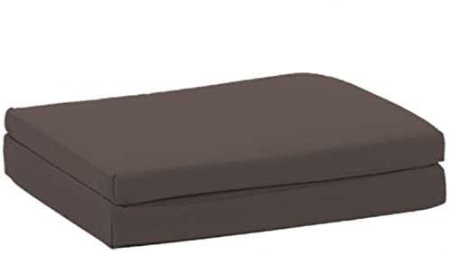 ELONEO Visko-Rückenkissen Sitzkissen mit Rückenlehne für Rollstuhl, Bürostuhl, Sofa, faltbar, grau