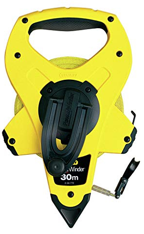 Stanley 2-34-772 30 m Powerwinder glasfiber lång måttband