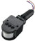 12m PIR Infrarouge Détecteur de Mouvement Capteur LED Extérieur RF DC 12V Noir