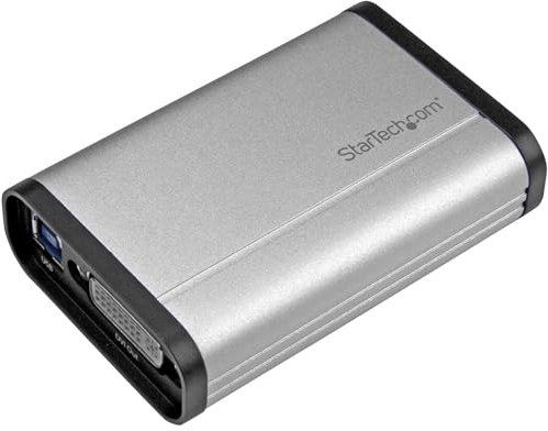 StarTech.com USB 3.0 Capture- / Aufzeichnungsgerät für High-Performance DVI Video - 1080 60FPS - Aluminium - Kompakt HD Video Rekorder