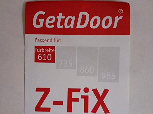 GetaDoor Z-Fix Türspreizen Montagehilfe Einbau 2er Set Zimmertür Türbreite 610 mm