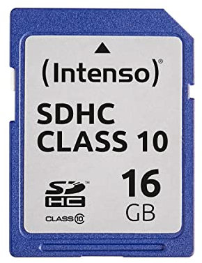 Intenso SDHC 16GB Class 10 Speicherkarte