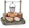 VBS Miniatur Lagerfeuer mit LED ca. 8x8x6cm Krippe Miniaturen Miniaturwelt Modellbahn Feuer Kochfeuer