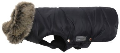 Wolters Cat&Dog 49007 Parka mit Fellkragen 28 cm, schwarz