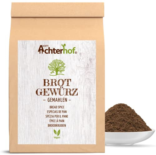 Especia para pan molida 100g | con alcaravea hinojo cilantro | sin potenciador del sabor | sin aditivos artificiales | vom Achterhof