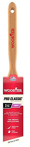 Wooster Brush Wooster-Z1222-1½, China bristle, Maple wood, 1.5 Inch