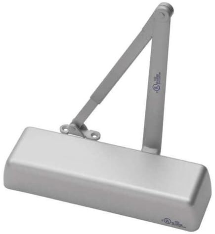 Yale 2701 x 689 Door Closers, 2700, Aluminum Body, 689 Painted Aluminum Finish, Full Cover, Door Sizes 1 to 6