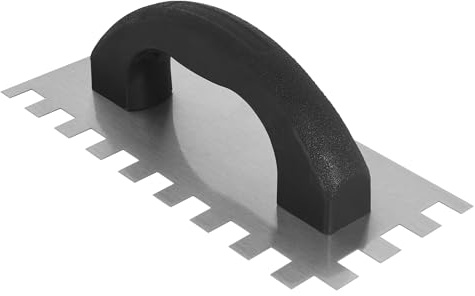 QEP 1/2 x 1/2 x 1/2 Square Notch Economy Flooring Trowel