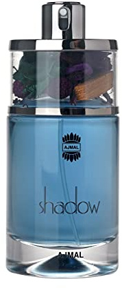 Ajmal Shadow II Him Eau De Parfum 75 Ml For Men Long Lasting Citrus - Spicy Perfume - Made In Dubai